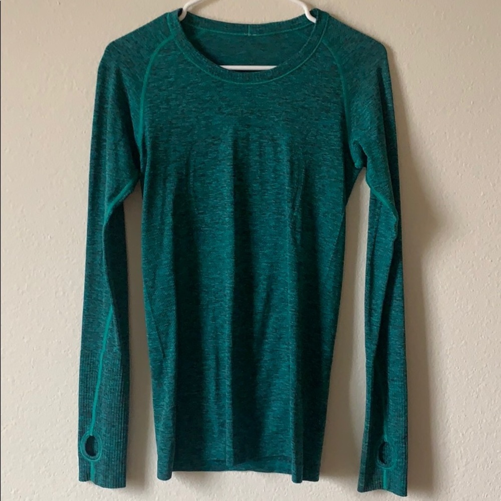Green Lululemon Long Sleeve!
